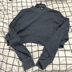 cropped long sleeve